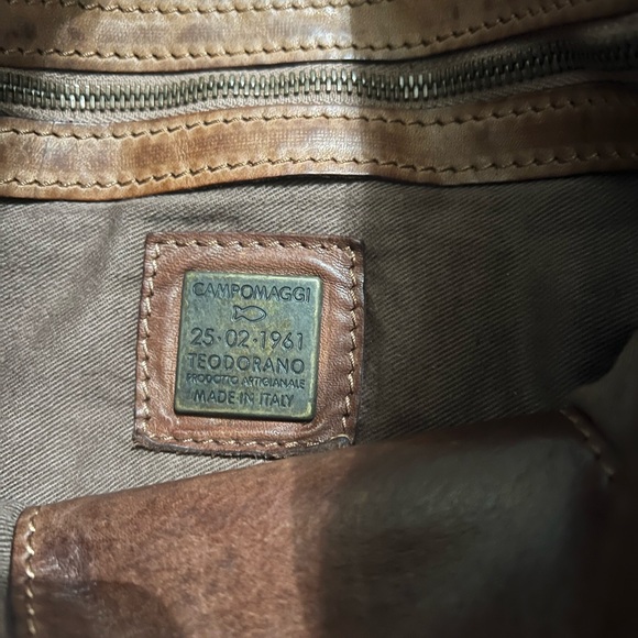 Soft Italian leather bag like new and never used. - Picture 7 of 12